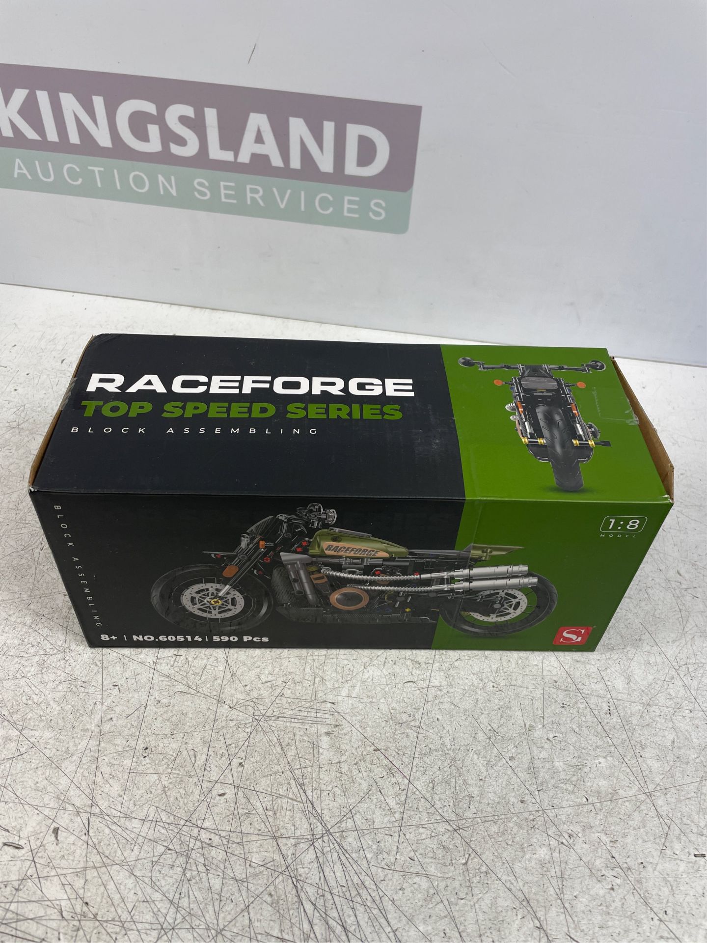 $25 FULHOLPE Motorcycle Building Kits, 634 Pieces Super Motorcycle Set for Adults, Technology Motorb - Image 3 of 6