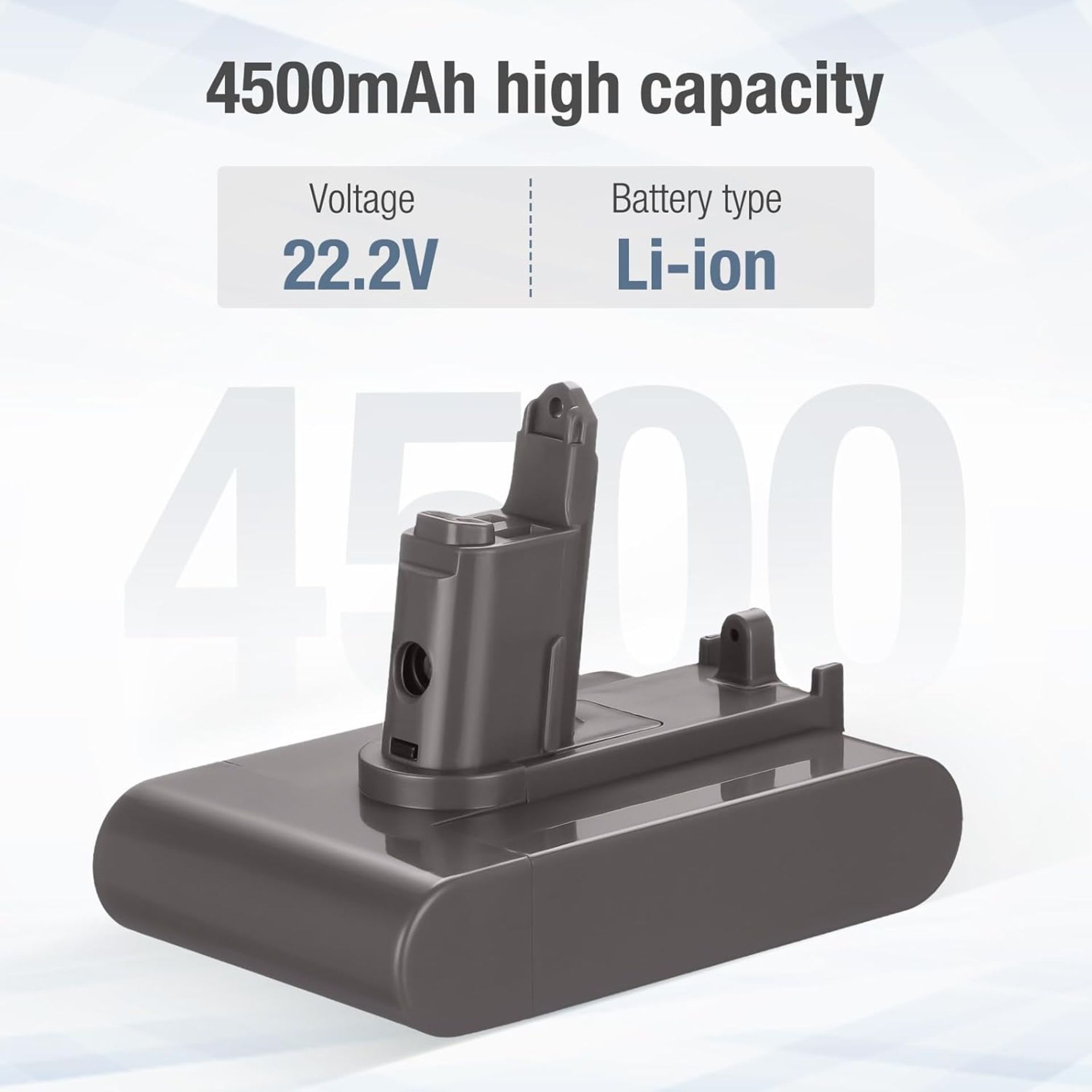 $31 FirstPower DC35 DC44 4500mAh 22.2v Type B Replacement Battery for Dyson DC31 DC34 DC35 DC44 DC45 - Image 2 of 6
