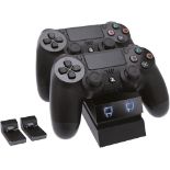 Â£13 Venom PlayStation 4 Twin Charge Docking Station - Black (PS4) VS2732