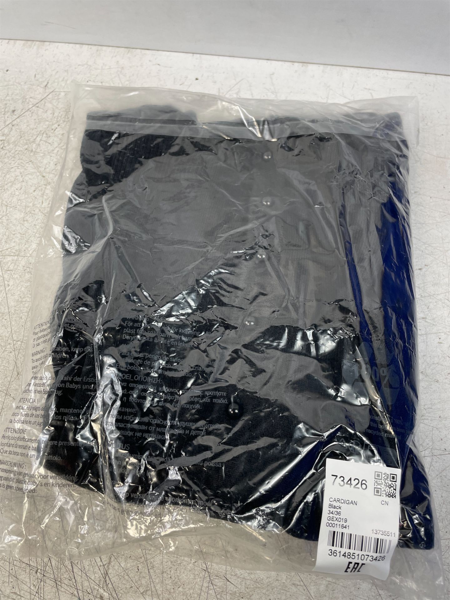 Anne Weyburn Black Cardigan Size 34/36 - Image 2 of 4