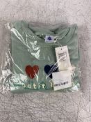 Petit bateau green sweatshirt size XS