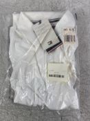 Tommy Hilfiger white POLO shirt size S