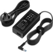 Â£10 65W Laptop Charger (4.5 x 3mm),19.5V 2.31A Adapter Power Supply Compatible With HP Pavilion 11