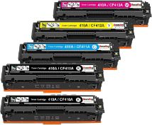 Â£50 410A Toner Cartridges Compatible for HP 410A CF410A 410X CF410X for Color LaserJet Pro MFP M477