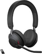 Â£152 Jabra Evolve2 65 Wireless PC Headset Noise Cancelling UC Certified Stereo Headphones With Lo