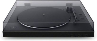 Â£212 Sony PS-LX310BT Bluetooth Turntable with built-in Phono Pre-Amp, 2 speeds and 3 gain modes, Bl