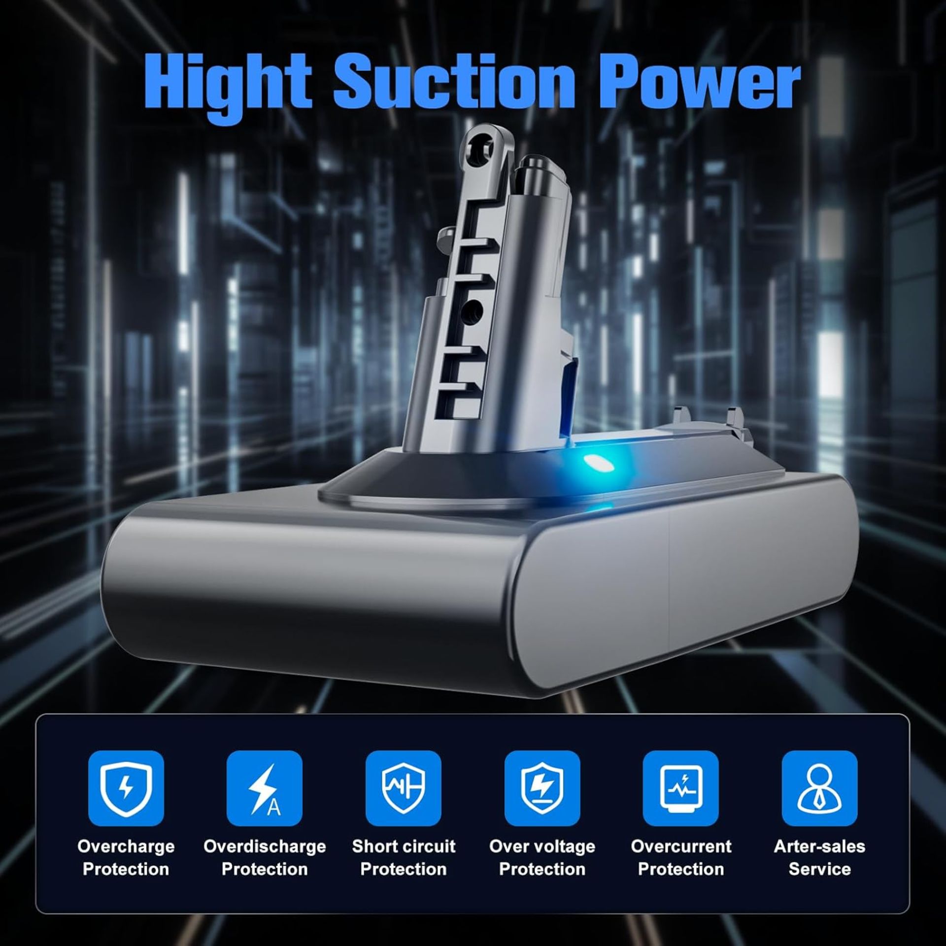 Â£59 Upgraded V11 for Dyson-V11 Battery Li-ion Compatible for V11 (Screw in Type) Animal/Absolute/ - Image 2 of 6