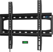 Â£15 HOME VISION Fixed TV Wall Bracket for 26-65 Inch Flat/Curved TVs, Max VESA 400x400mm, Supports
