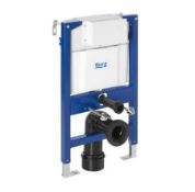RRP £297.13 - Roca Duplo One full height installation Toilet Wall Frame system with cistern and