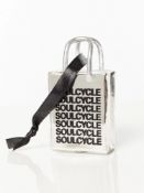 RRP £52 - Soul by SoulCycle SILVER SHOPPER ORNAMENT METALLICS SA14334048