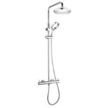 RRP £520.61 - Methven Maere Dual Outlet Bar Shower Aio & Satinjet ASCTADEF
