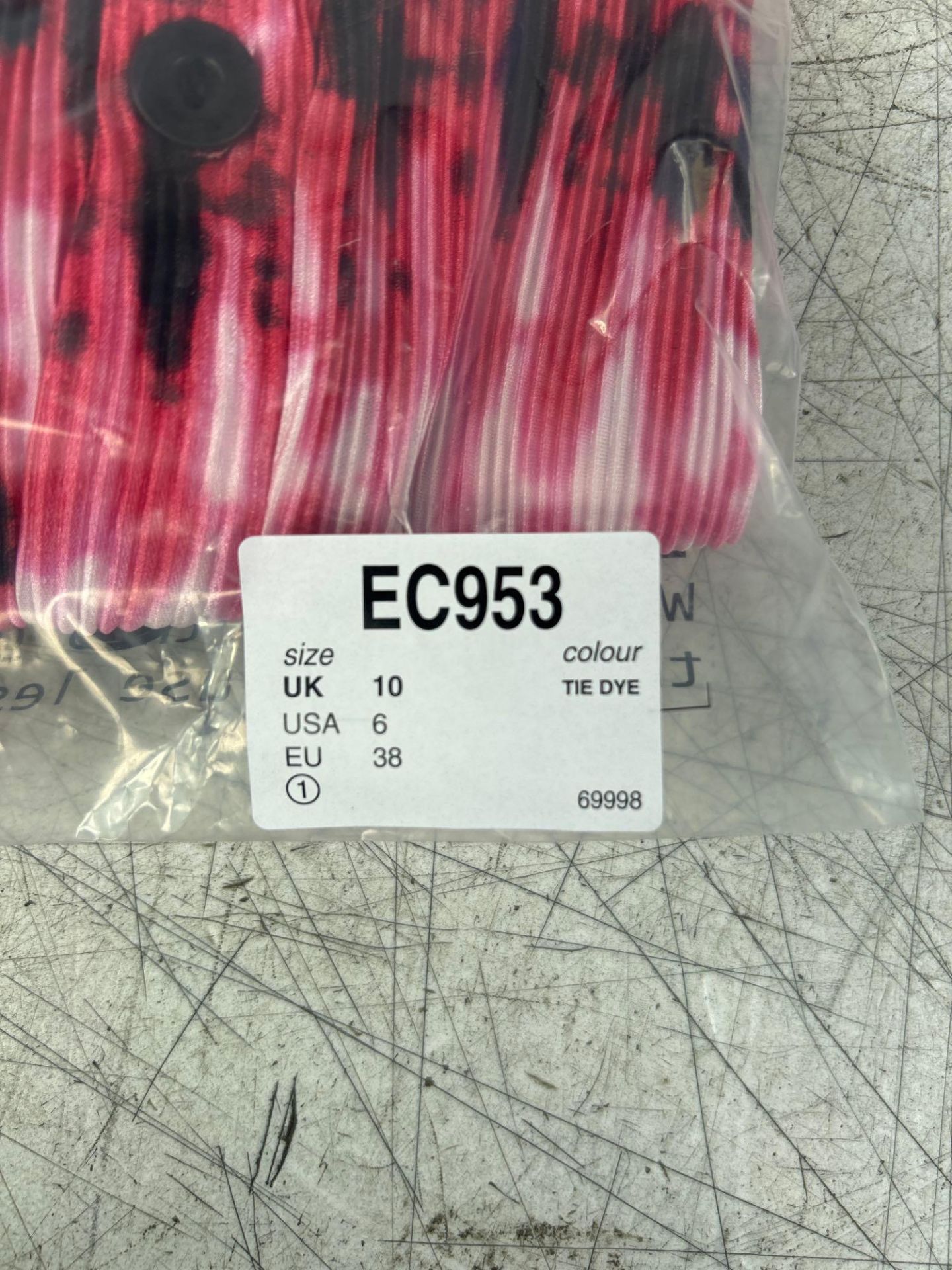 RRP £27 - Size 10 Simply Be SBE JERSEY TOP TIE DYE - Image 2 of 4