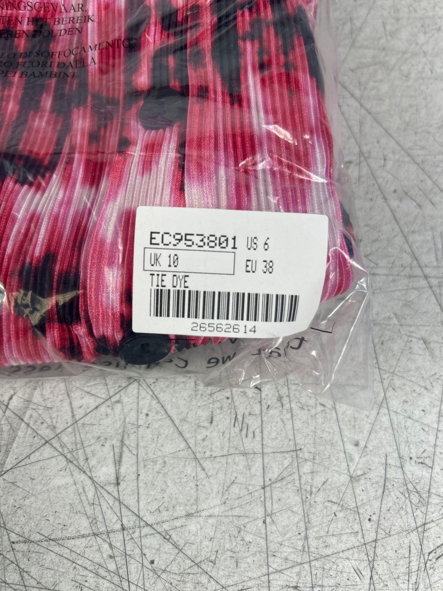 RRP £27 - Size 10 Simply Be SBE JERSEY TOP TIE DYE - Image 2 of 4