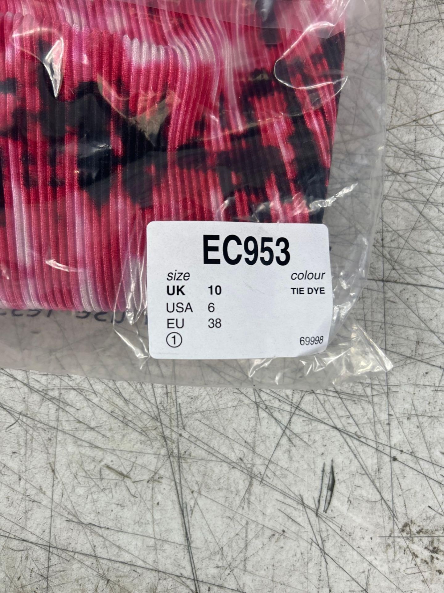 RRP £27 - Size 10 Simply Be SBE JERSEY TOP TIE DYE - Image 2 of 4