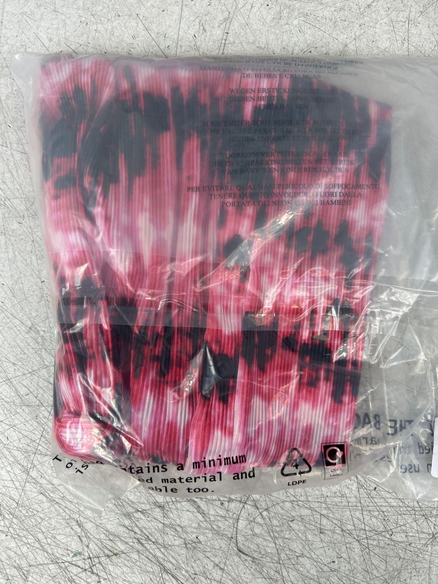 RRP £27 - Size 10 Simply Be SBE JERSEY TOP TIE DYE - Image 3 of 4