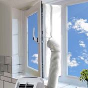 Â£15 MOEGFY AC Window Seal,Portable Universal Window Kit for Mobile Air Conditioner Unit and Tumble
