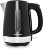 Â£27 Morphy Richards Equip Jug Kettle, 1.7L, 3Kw Rapid boil, Removeable Limescale Filter, Easy View
