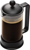 Â£12 Bodum French Press Brazil - 350ml / 3 Cup Coffee Maker - Durable Glass & Stainless Steel Filter