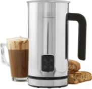 Â£32 MisterChef Large 500W Automatic Milk Frother & Warmer 4 Modes Hot & Cold Milk Frothing 300m