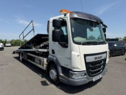 T846 - DAF LF 10.210 EURO 6 CAR TRANSPORTER / RECOVERY TRUCK - 216,991 MILES - RECENT SERVICE - VIEWING AVAILABLE - 10% BP - COLLECTION ONLY
