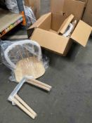 Pair of uley chairs in natrual ash