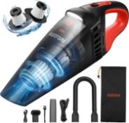 Â£33 AstroAI Cordless Car Vacuum, 7500Pa, Rechargeable with LED Light | Cordless handheld vacuum wit