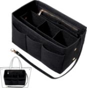 Â£10 Fentar Tote Bag Organiser Insert, Felt Handbag Organiser Insert with Multiple Compartments and