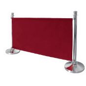 RRP £94.99 - Bolero Red Canvas Barrier