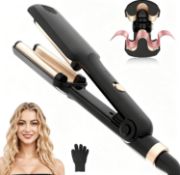 Â£24 UKLISS Hair Waver Mini Wave Curling Iron, Beach Waves Hair Curler