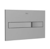 RRP £77.77 - Roca Pl2 Flush Plate 275(W) X 55(D) X 150(H) mm Chrome A8900960W1