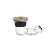 RRP £38.18 - iflo Top Fix Shower Waste - Brushed Brass