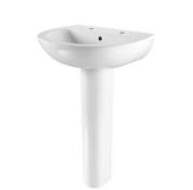 RRP £224.20 - Iflo Cascada 2Th Basin & Pedestal