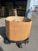 Pallet of raw unchecked customer returned cothing - majoity of items are bagged - every pallet is