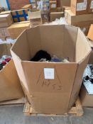 Pallet of raw unchecked customer returned cothing - majoity of items are bagged - every pallet is