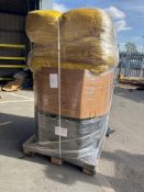 Pallet of raw unchecked customer returned cothing - majoity of items are bagged - every pallet is