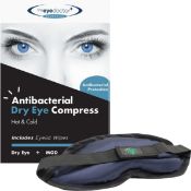 Â£10 The Eye Doctor Heated Eye Mask for Dry Eyes Warm Eye Compress for Blepharitis Relief - Reusab