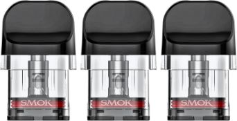 Â£6 SMOK Novo M Pod 0.8 ohm 3 Pack - Top Fill System, MTL Vaping, Leak-Proof Design, No Nicotine