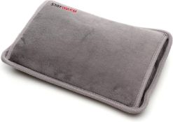 Â£20 StayWarm Rechargeable Electric Fleece Hot Water Bottle, Bed/Hand Warmer/Heat Pad, 5 Hours use,