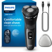 Â£120 Philips Electric Shaver 3000 Series - Wet & Dry Electric Shaver for Men with SkinProtect Techn