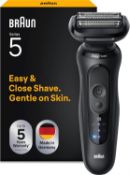 Â£136 Braun Series 5 Electric Shaver, Made in Germany, Up to 50 min Shave, Cordless, Wet & Dry Razor
