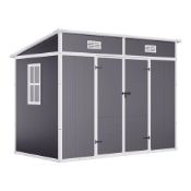 RRP £ - 6x4FT Outdoor Plastic Garden Storage Shed, PM1623PM1624