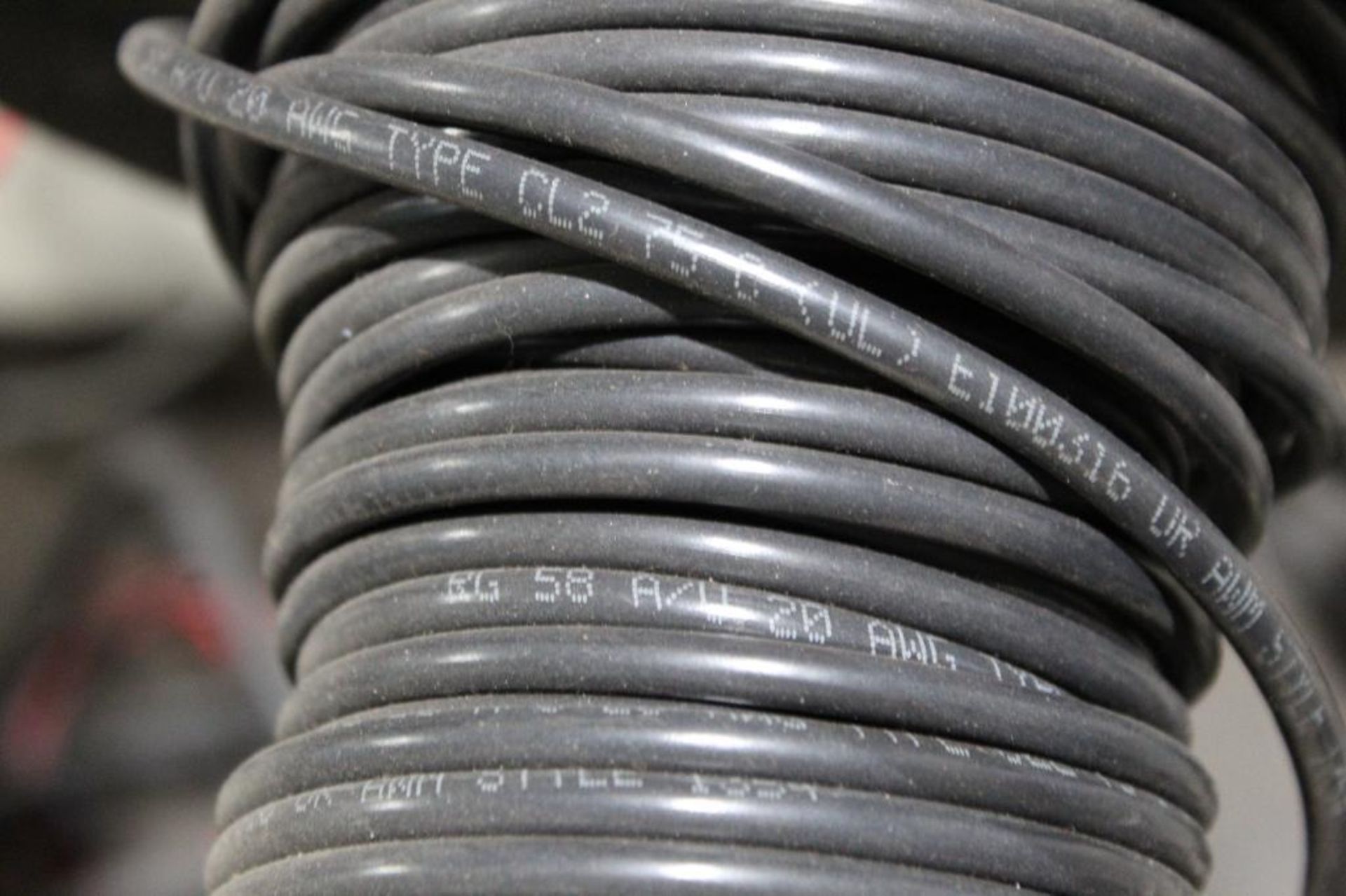 Wire Spool Cart with Contents- Spools of Wire