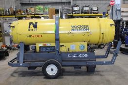 2012 Wacker Neuson IDF Heater Model: Heater HI400HD D, Part No. 0620868, Version:103, 3250 CFM, S/N: