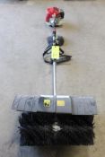 52cc Power Broom with 2-Stroke 2.3HP Gasoline Engine, 8500 Rpm