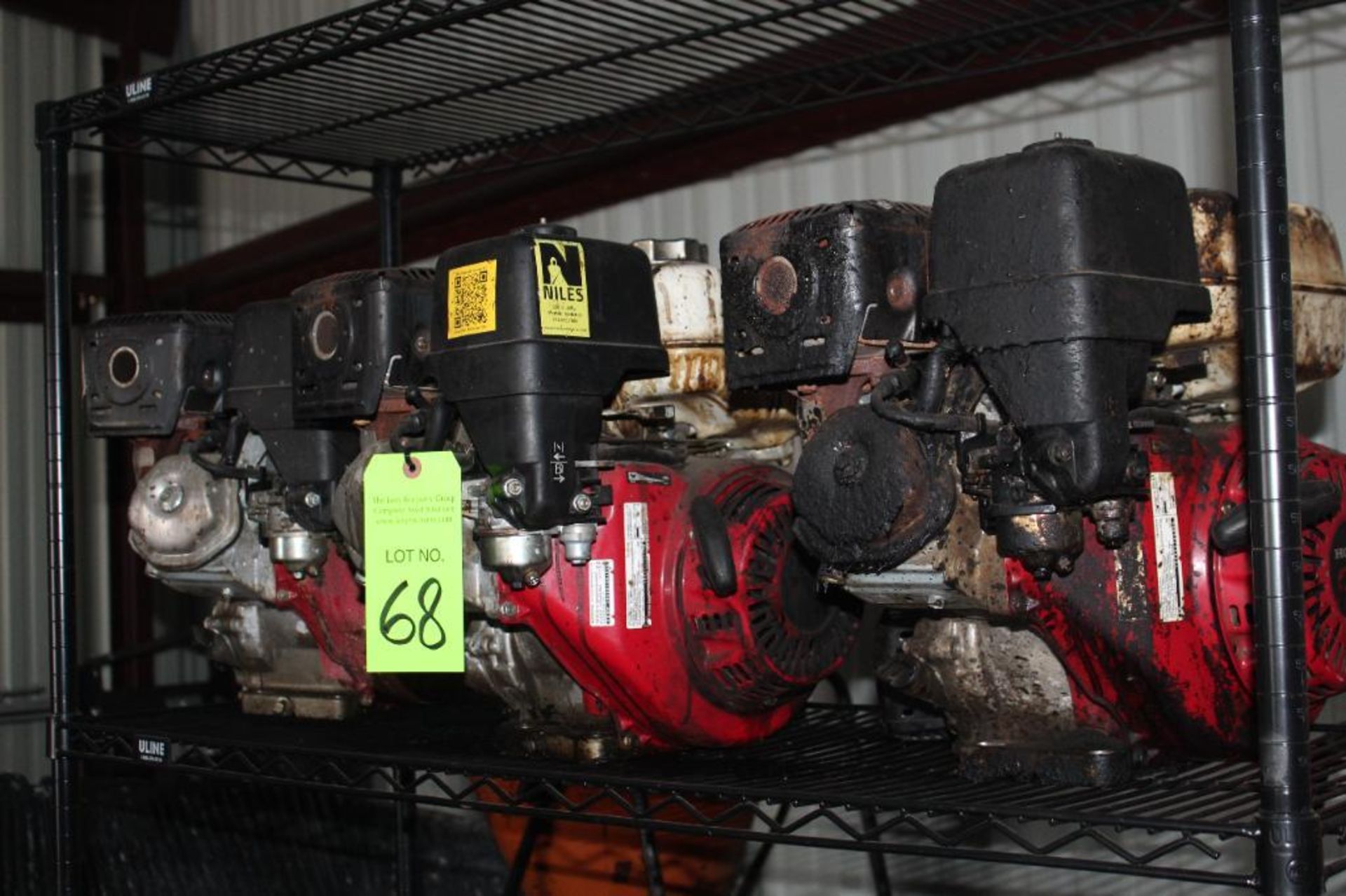 Lot of 15 Honda GX 270 Engines, 270cc, 4-Stroke, OHV
