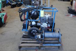 RGC Reimann and Georger Corp. Hydrapak 2000lb Capacity Portable Hydraulic Hoist, S/N: 1905-0175