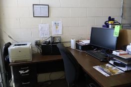 Computer, Monitor, APC Backups and Printer