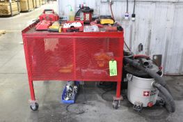 Tool Cage with Contents- Assortment of Milwaukee, Dewalt, Skil and Bostitch Power Tools