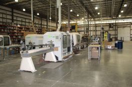 #10 Profile Wrapping Line 250mm - 400mm Capacity - 2016 Duspohl Syncut 360 Flying Cut Off Saw
