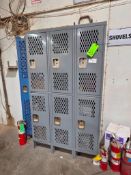Lot (2) 6-Door Locker Units & Contents